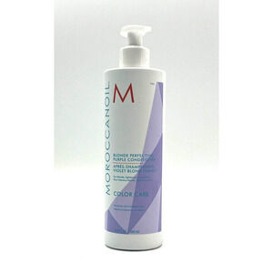 Moroccanoil Blonde Perfecting Purple Conditioner - Blonde Lightened Grey 16.9 oz